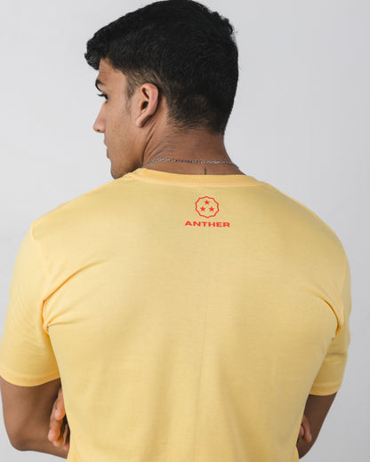 Serve Bot Tee Yellow