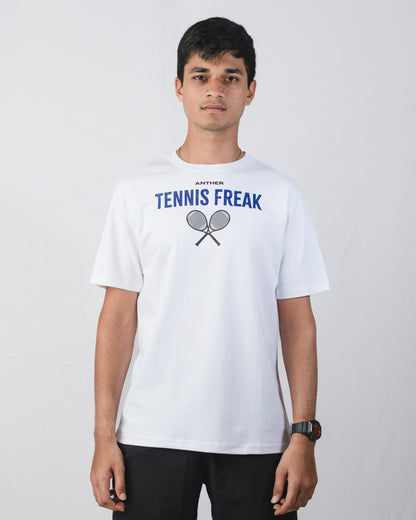 Tennis Freak Tee White