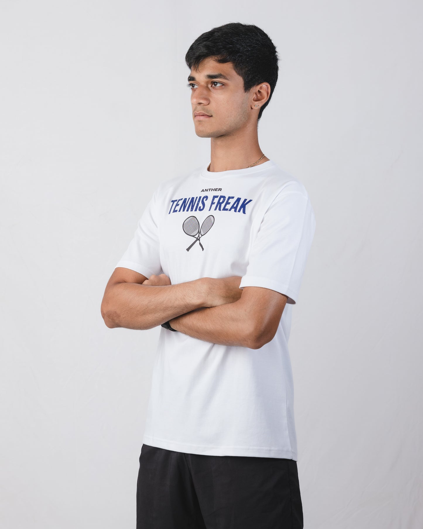 Tennis Freak Tee White