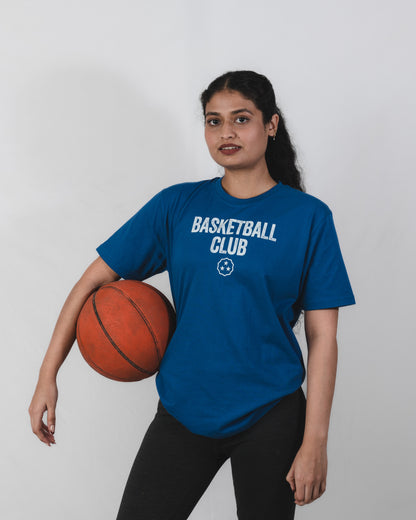 Basketball Club Tee Blue