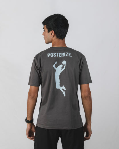 Basketball Club Tee Charcoal